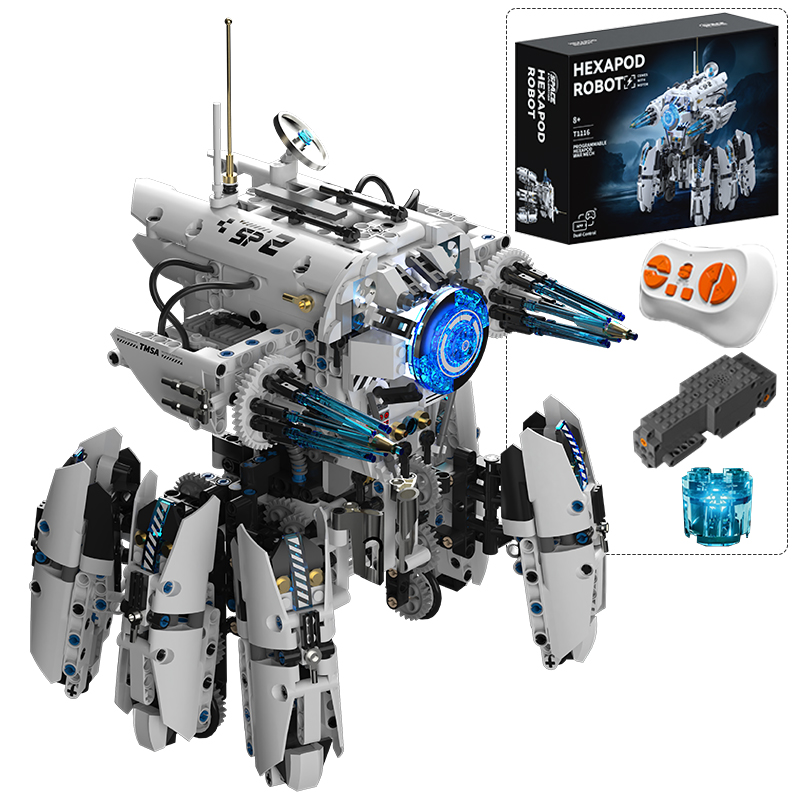 Lego Set City - Techniczne programowanie, robot heksapod, science fiction,