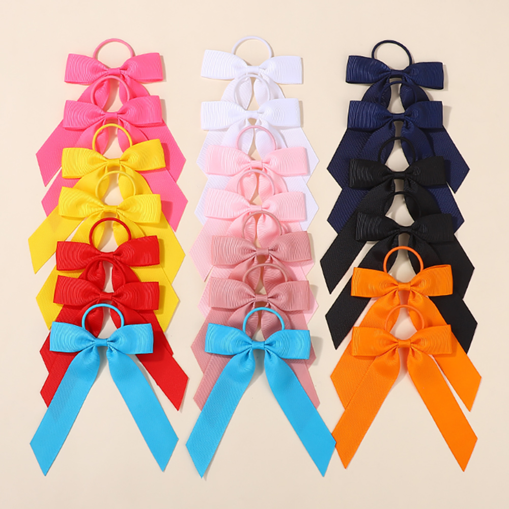 Ribbon Bow Gift - Zestaw kokardek dla dziewczynek, 20 sztuk,