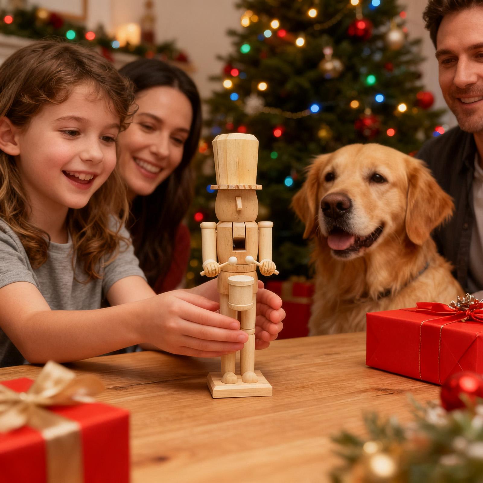 Nutcracker Figurine - Figurki Dziadka do Orzechów 38cm Drewniana