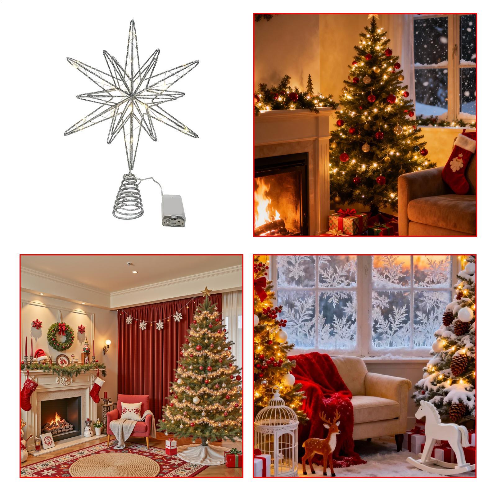 Oświetlona ozdoba na czubek ch – Star Tree Topper recenzja i cena