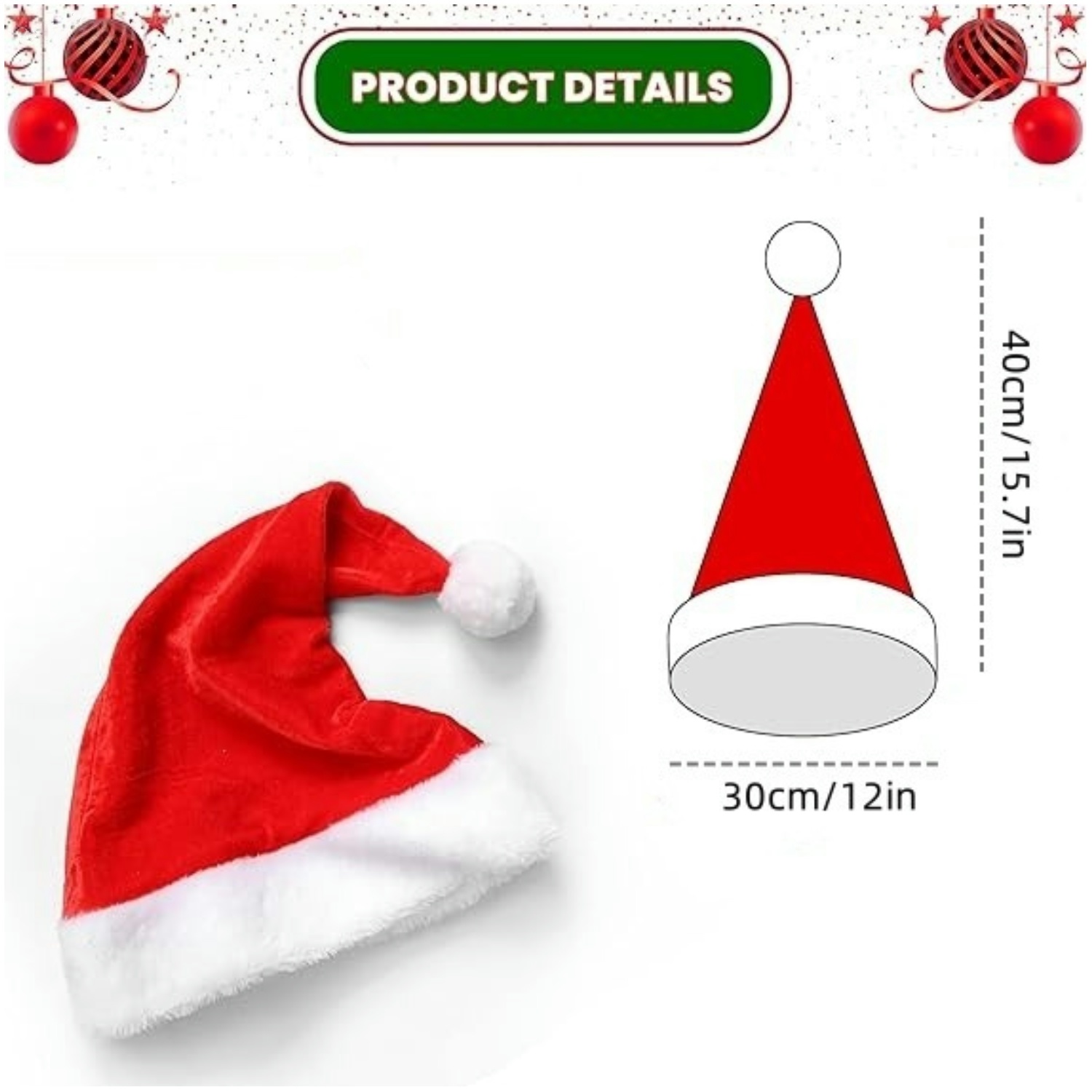 Zestaw puszystych czerwonych c – Santa Hat Plush recenzja i cena