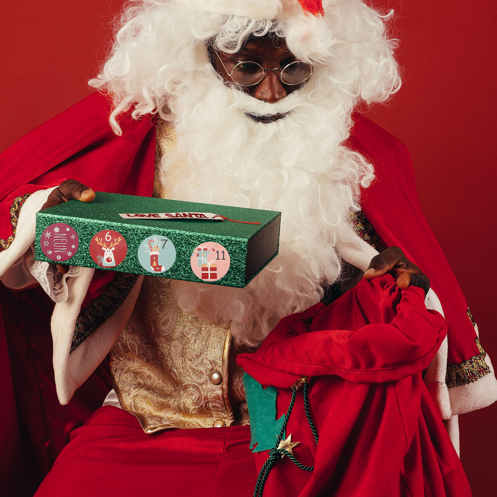 10 arkuszy świątecznych naklej – Advent Calendar Gift recenzja i cena