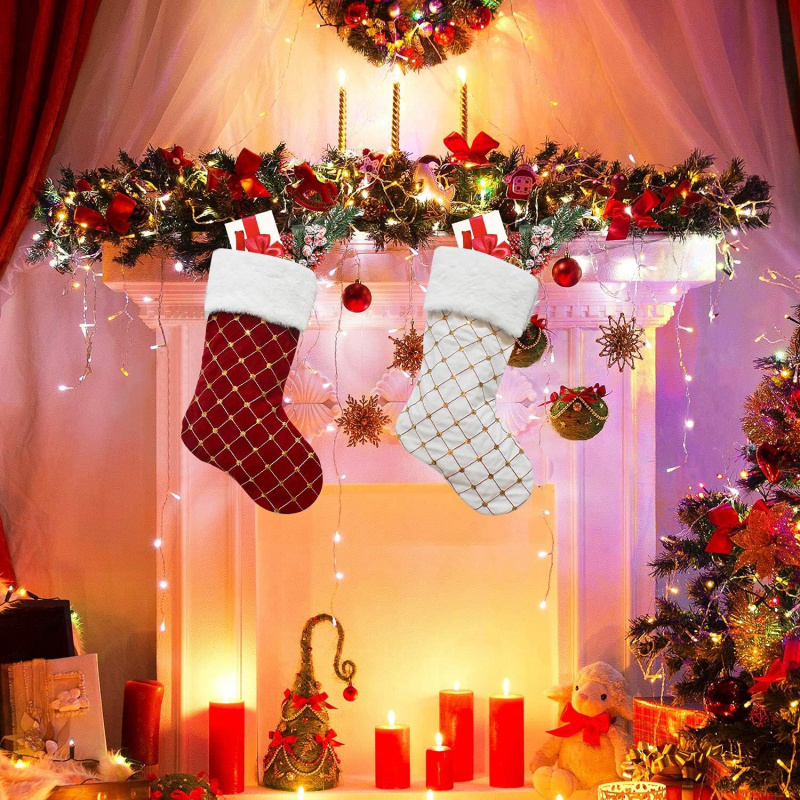 Świąteczna skarpeta na prezent – Christmas Stocking Hanging recenzja i cena
