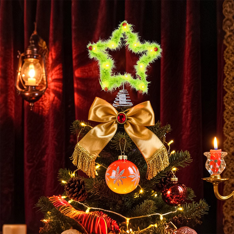 Pluszowa pięcioramienna gwiazd – Star Tree Topper recenzja i cena