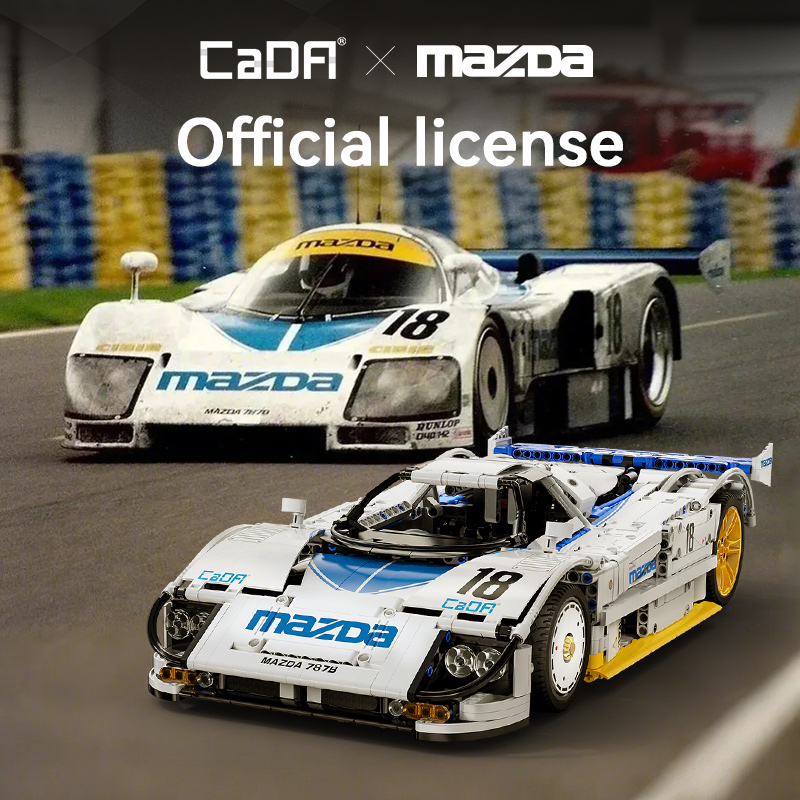 CaDA 1:10 Mazda 787B Techniczn – Lego Set City recenzja i cena