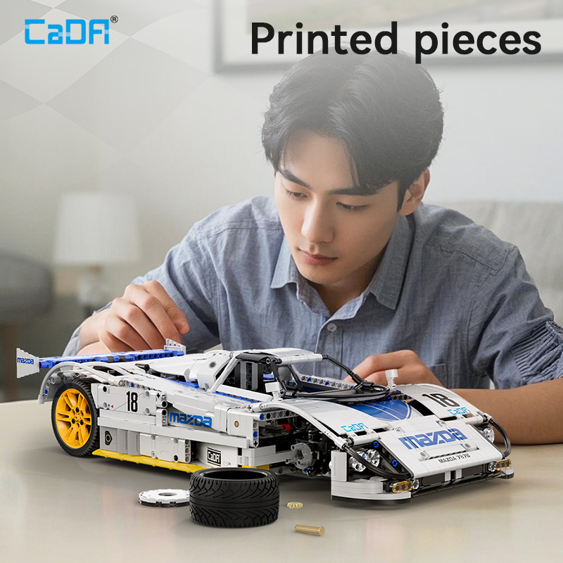CaDA 1:10 Mazda 787B Techniczn – Lego Set City recenzja i cena