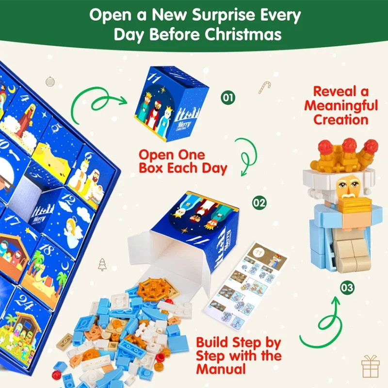 Kalendarz Adwentowy DIY Pudełk – Advent Calendar Gift recenzja i cena
