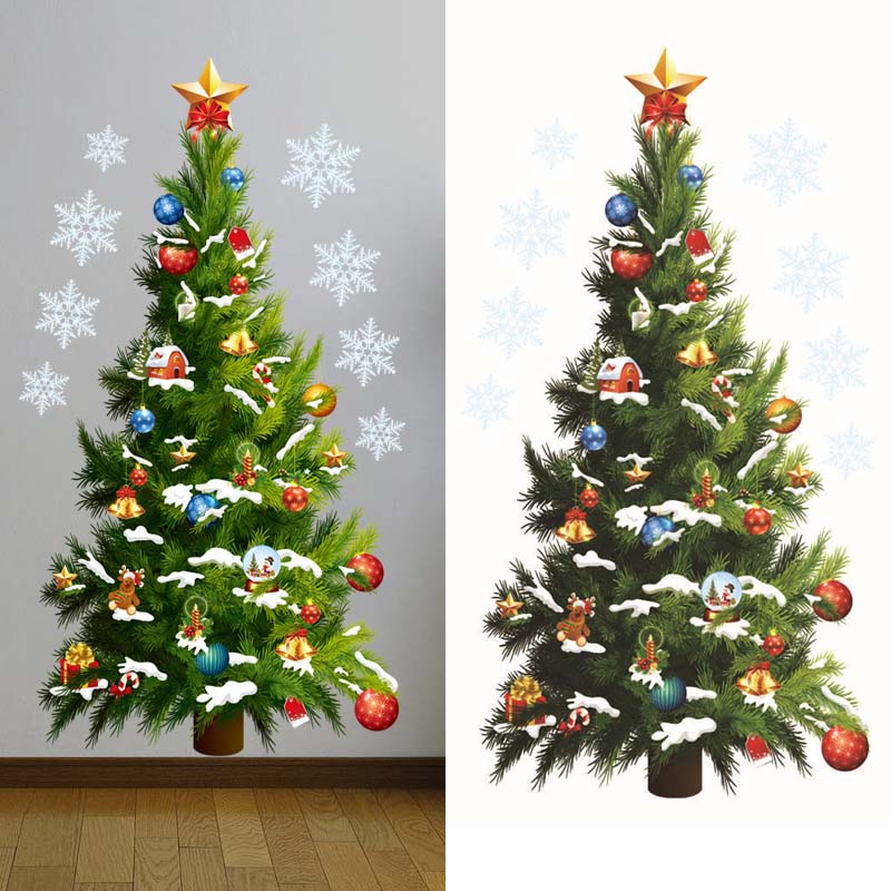 Choinka Naklejki ścienne Nakle – Snowflake Window Decal recenzja i cena