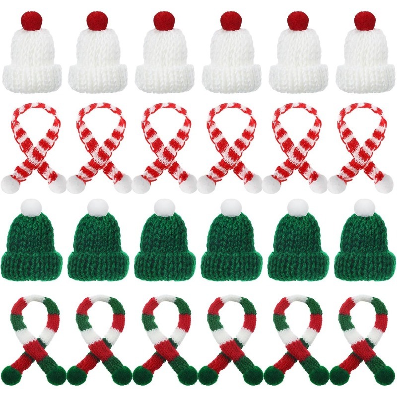 5/10 szt. Świąteczne Dekoracje – Santa Hat Plush recenzja i cena