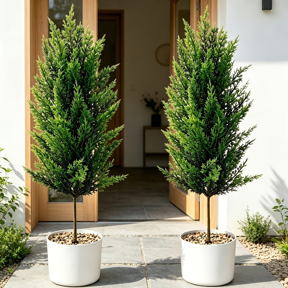 2 szt. Sztuczne sosny ogrodowe – Christmas Tree Artificial recenzja i cena