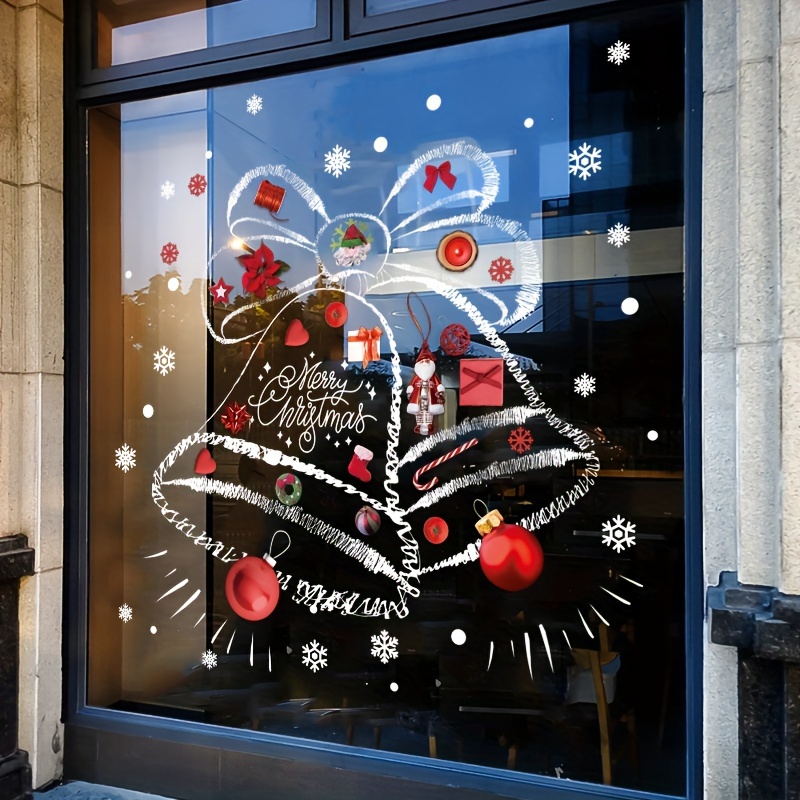 Naklejki świąteczne płatki śni – Snowflake Window Decal recenzja i cena