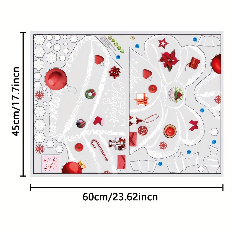 Naklejki świąteczne płatki śni – Snowflake Window Decal recenzja i cena