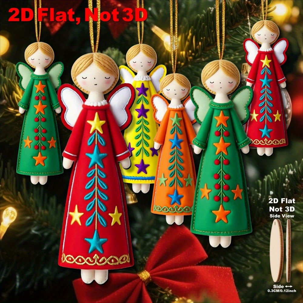16 sztuk kolorowych ozdób anio – Star Tree Topper recenzja i cena