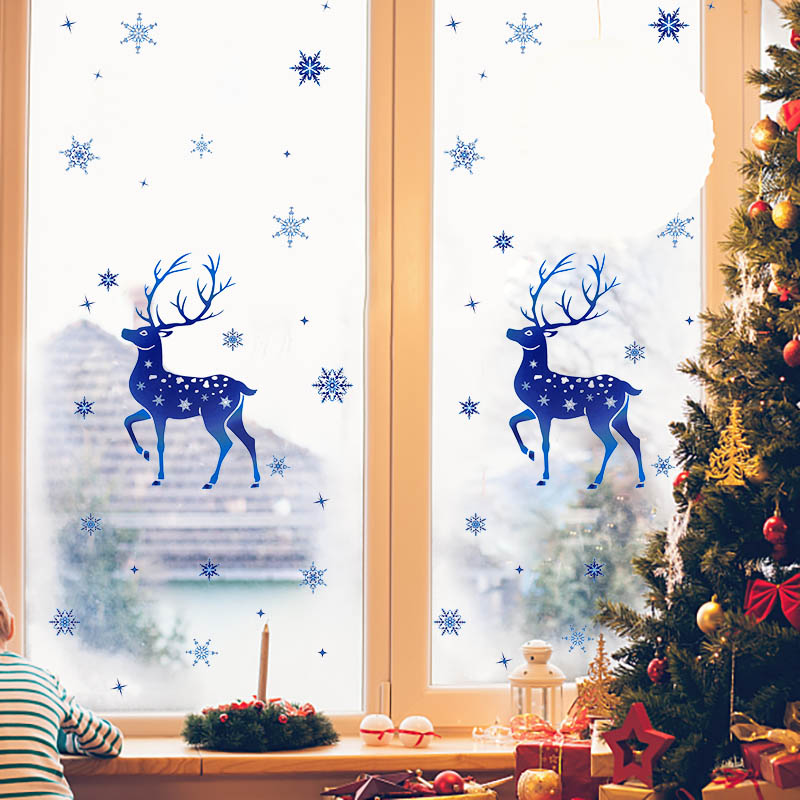 Naklejki świąteczne na okno Ło – Snowflake Window Decal recenzja i cena